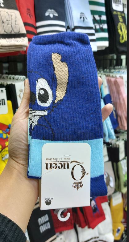 جوراب ساق بلند اسپرت استیچ | کیفیت عالی | مناسب تمام فصول | سایز بندی فری سایز تا 44