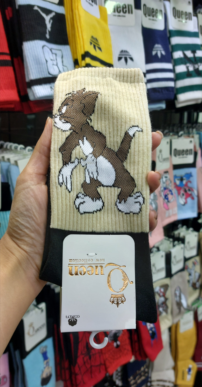 جوراب ساق بلند تام  | کیفیت عالی | مناسب تمام فصول | سایز بندی فری سایز تا 44