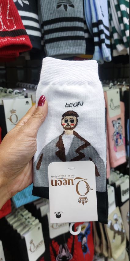 جوراب ساق بلند اسپرت لئون | کیفیت عالی | مناسب تمام فصول | سایز بندی فری سایز تا 44